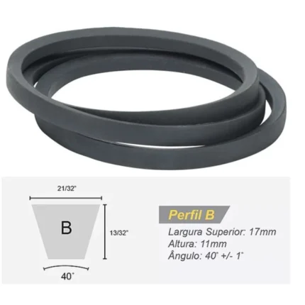 CORREIA EM V B 125 REXON POWERMAKE